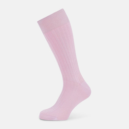 Pink Mid-Length Socks