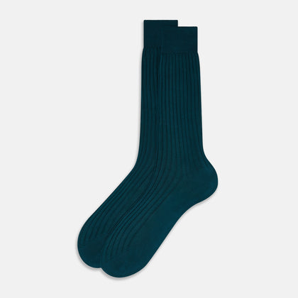 Forest Green Mid-Length Socks Image 1