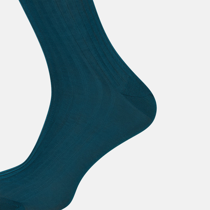 Forest Green Mid-Length Socks Image 3