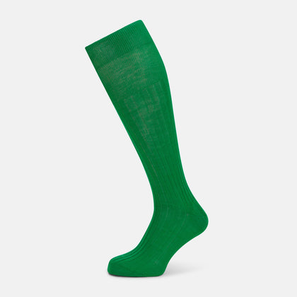 Grass Green Mid-Length Socks