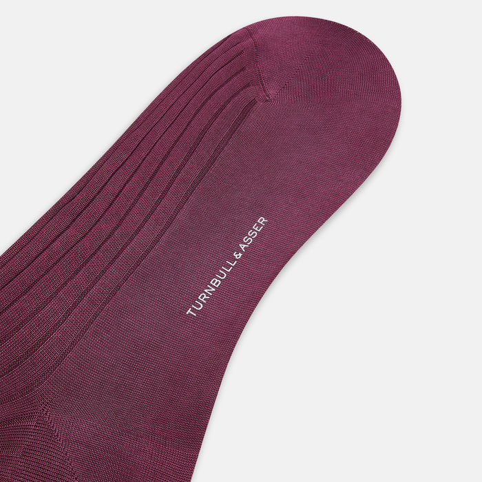 Antique Pink Long Socks Image 2