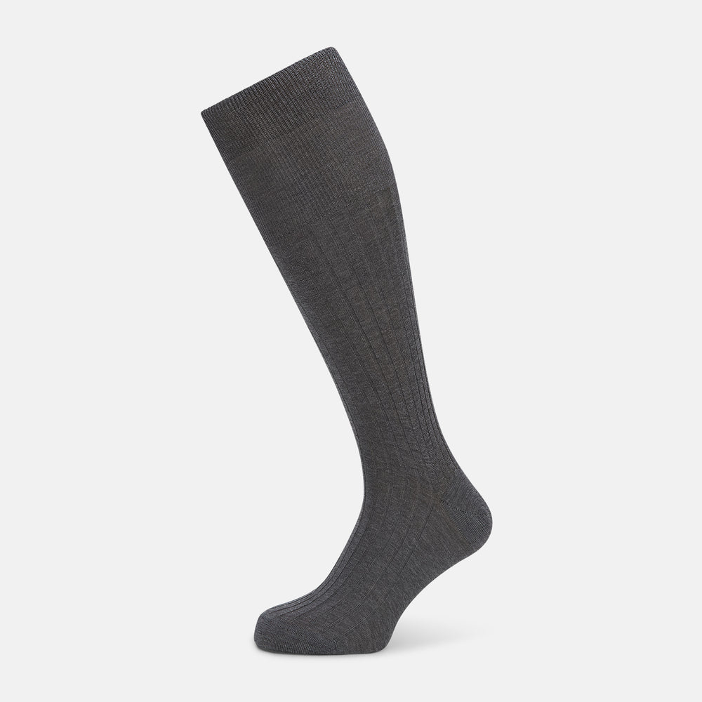 Steel Melange Long Socks 13