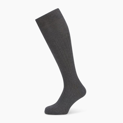 Steel Melange Long Socks Image 4