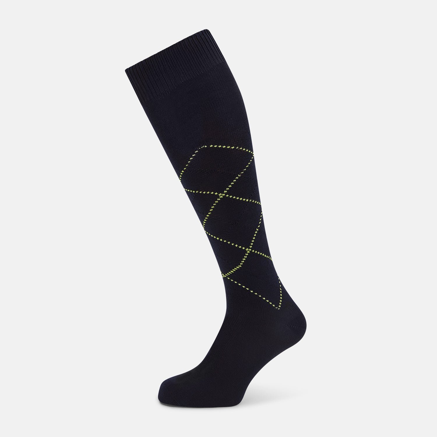 View 1 of product SOCKS LONG COTTON DIAMOND ON NAVY 11+