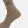 View 4 of product SOCKS LONG COTTON DIAMOND ON CAMEL 12