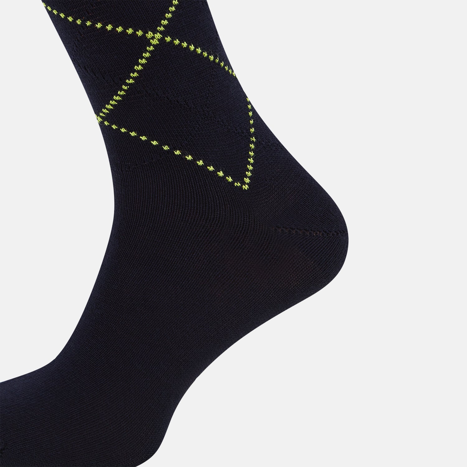 View 4 of product SOCKS SHORT COTTON DIAMOND ON NAVY 10+
