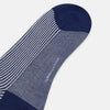 View 3 of product SOCKS SHORT COTTON ROYAL BLUE AND WHITE STRIPE 10+