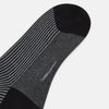 View 3 of product SOCKS SHORT COTTON  CHARCOAL STRIPE 12
