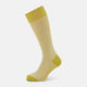 SOCKS SHORT COTTON CHARTREUSE LEMON STRIPE 10+