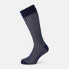 View 1 of product Azzurro Striped Mid-Length Socks