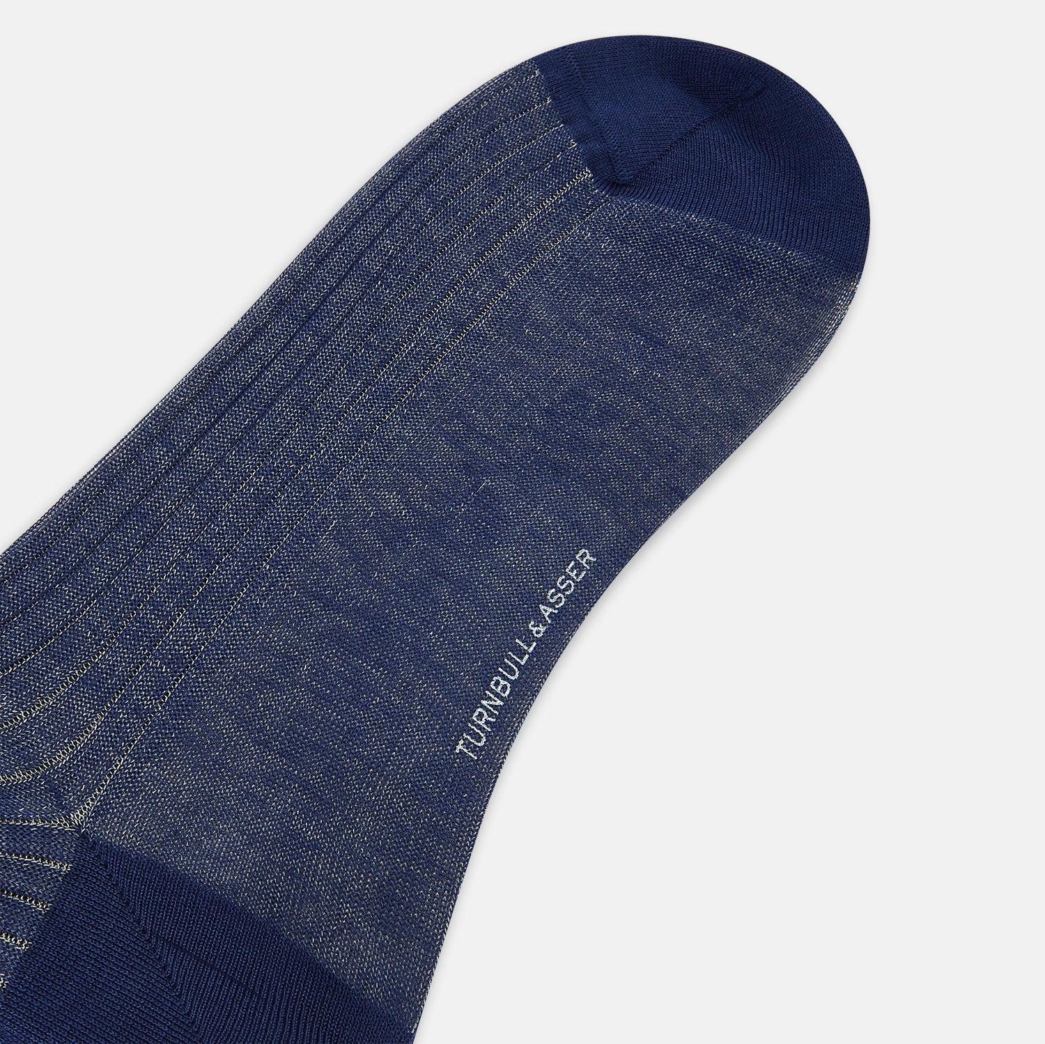 View 3 of product Azzurro Striped Mid-Length Socks