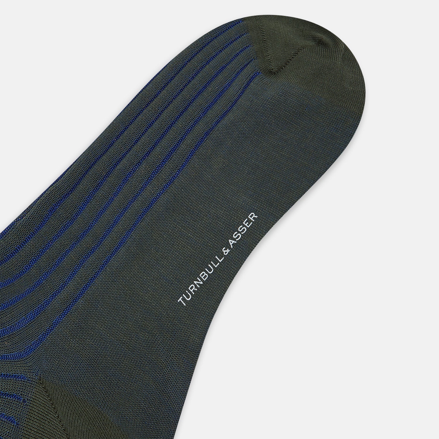 View 3 of product SOCKS LONG COTTON SAGE STRIPE 11+