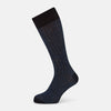 View 1 of product SOCKS SHORT COTTON/LINEN RIB NAVY 11+
