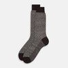 View 2 of product SOCKS SHORT COTTON/LINEN HARLEQUIN PINE CONE 13