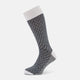 SOCKS SHORT COTTON/LINEN HARLEQUIN LIGHT PINK 11+