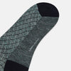 View 3 of product SOCKS SHORT COTTON/LINEN HARLEQUIN SAGE 10+