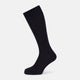 Navy Wool Mid-Length Socks 12