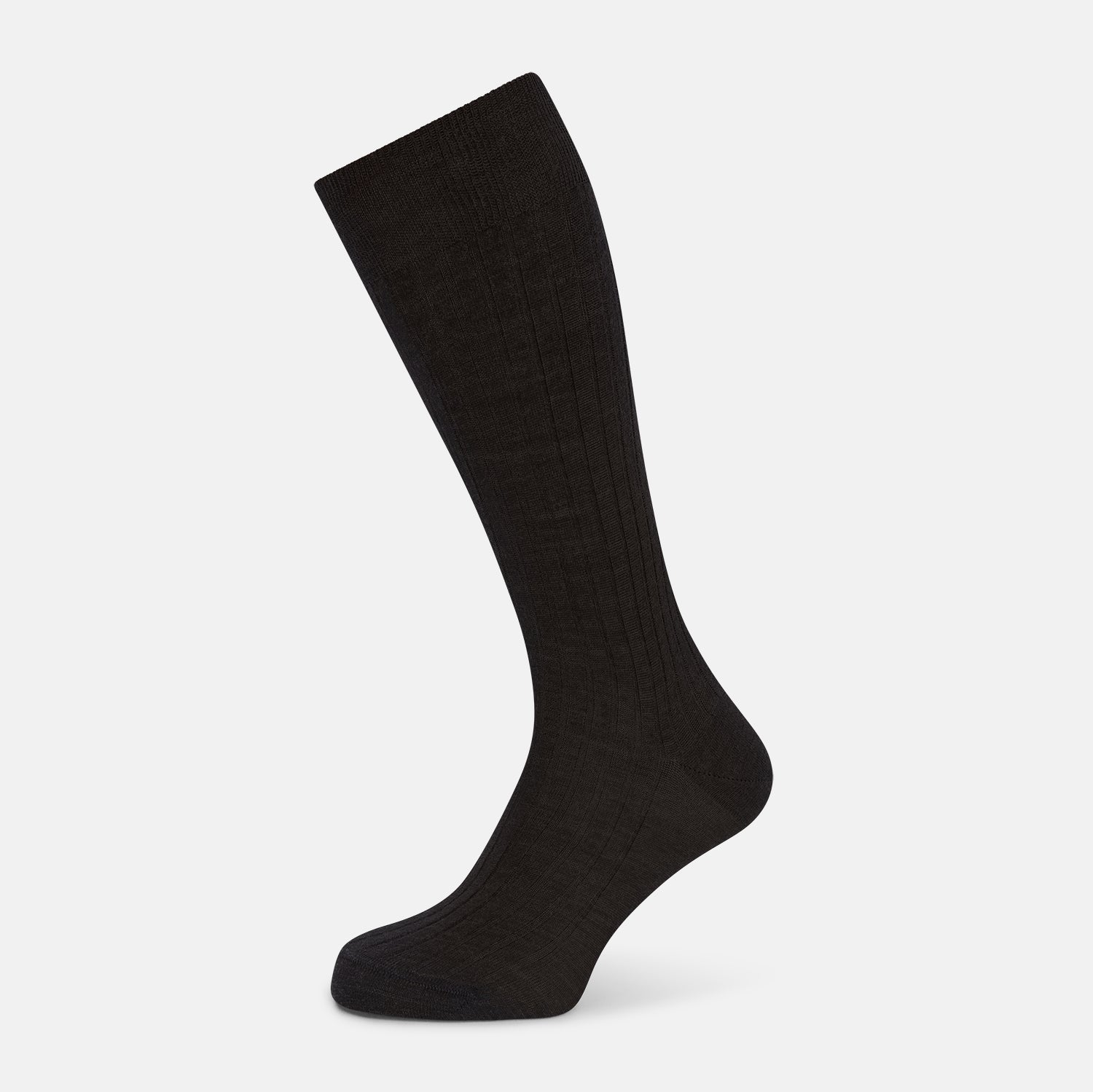View 1 of product Charcoal Wool Mid-Length Socks 12