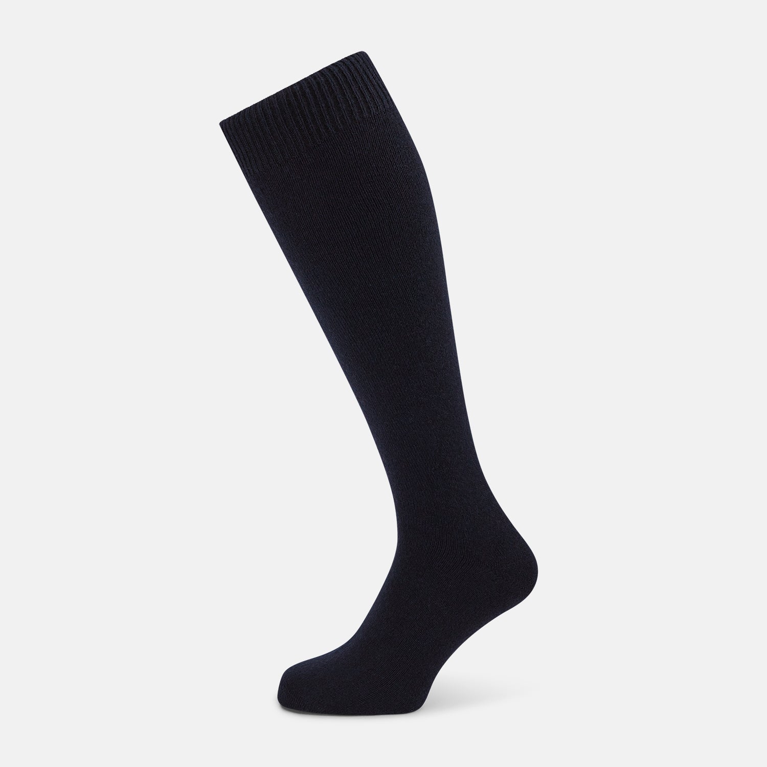 View 1 of product Navy Cashmere Long Socks 13