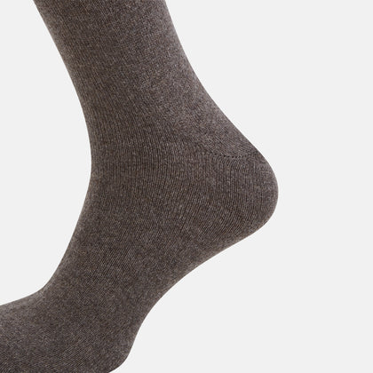 Pine Cone Cashmere Mid-length Socks Image 3