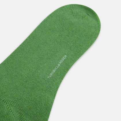 Fern Cashmere Mid-length Socks Image 2