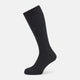 Charcoal Melange Cashmere Mid-length Socks OS