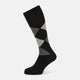 SOCKS WOOL ARGYLE SHORT BLACK/ LIGHT GREY/ GREY 10.5