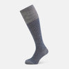 View 1 of product Steel Melange Motif Intarsia Wool Long Socks 13
