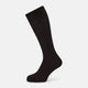 Black and Grey Dot Wool Mid-Length Socks 13