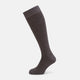 Pine Cone Motif Cashmere Long Socks 13
