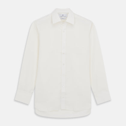 Cream Silk Mayfair Shirt