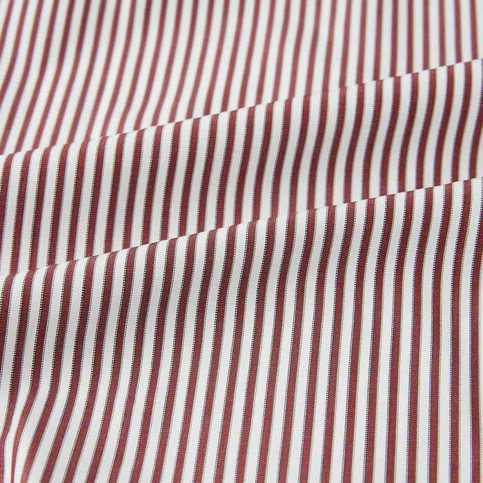 Burgundy Halo Stripe Winston Shirt Image 5