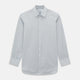 Navy Ripple Double Pinstripe Mayfair Shirt 14.5