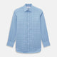 Blue and Green Windowpane Mayfair Shirt 19