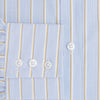 View 4 of product Blue and Yellow  Multi-Stripe Mayfair Shirt 19