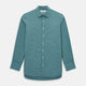 Sage Pin Check Mayfair Shirt 19