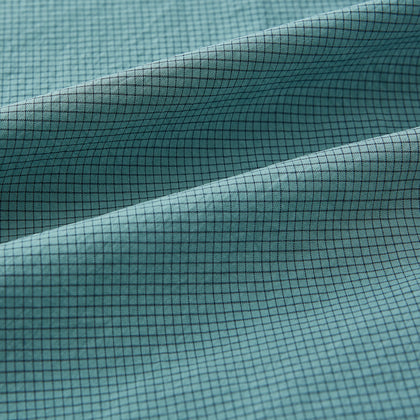 Sage Pin Check Mayfair Shirt Image 5