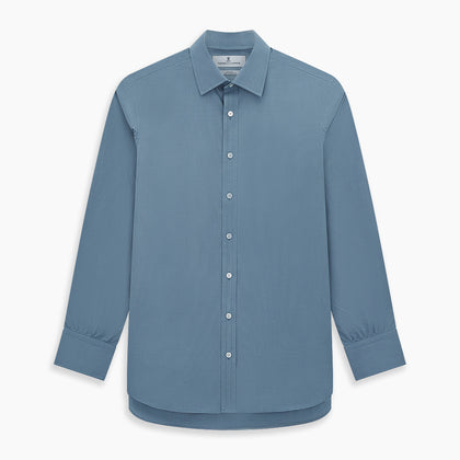 Steel Grey Pin Check Mayfair Shirt Image 6