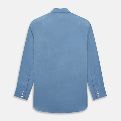 Colony Blue Pin Check Mayfair Shirt Image 2