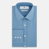 View 5 of product Colony Blue Pin Check Mayfair Shirt 19