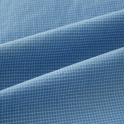 Colony Blue Pin Check Mayfair Shirt Image 5