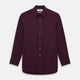 Dark Burgundy Pinstripe Mayfair Shirt 19