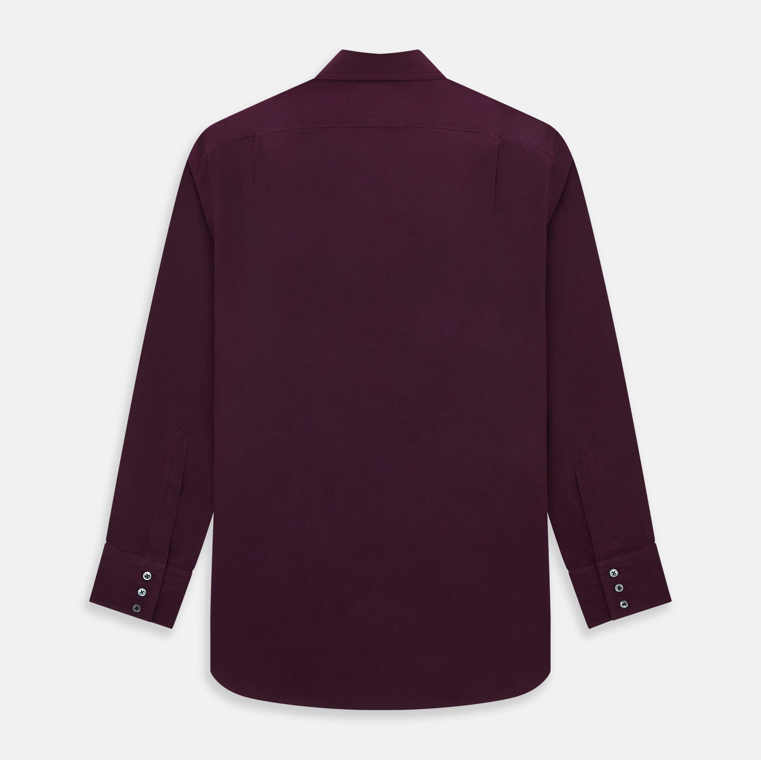 View 3 of product Dark Burgundy Pinstripe Mayfair Shirt 19