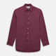 Wine Pinstripe Mayfair Shirt 19