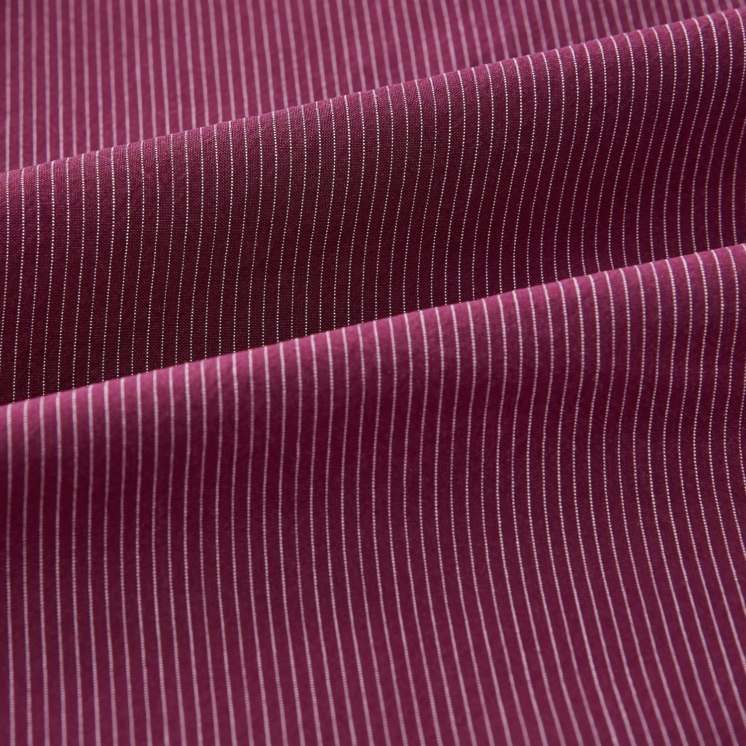 View 6 of product Wine Pinstripe Mayfair Shirt 19