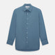 Steel Grey Pinstripe Mayfair Shirt 19
