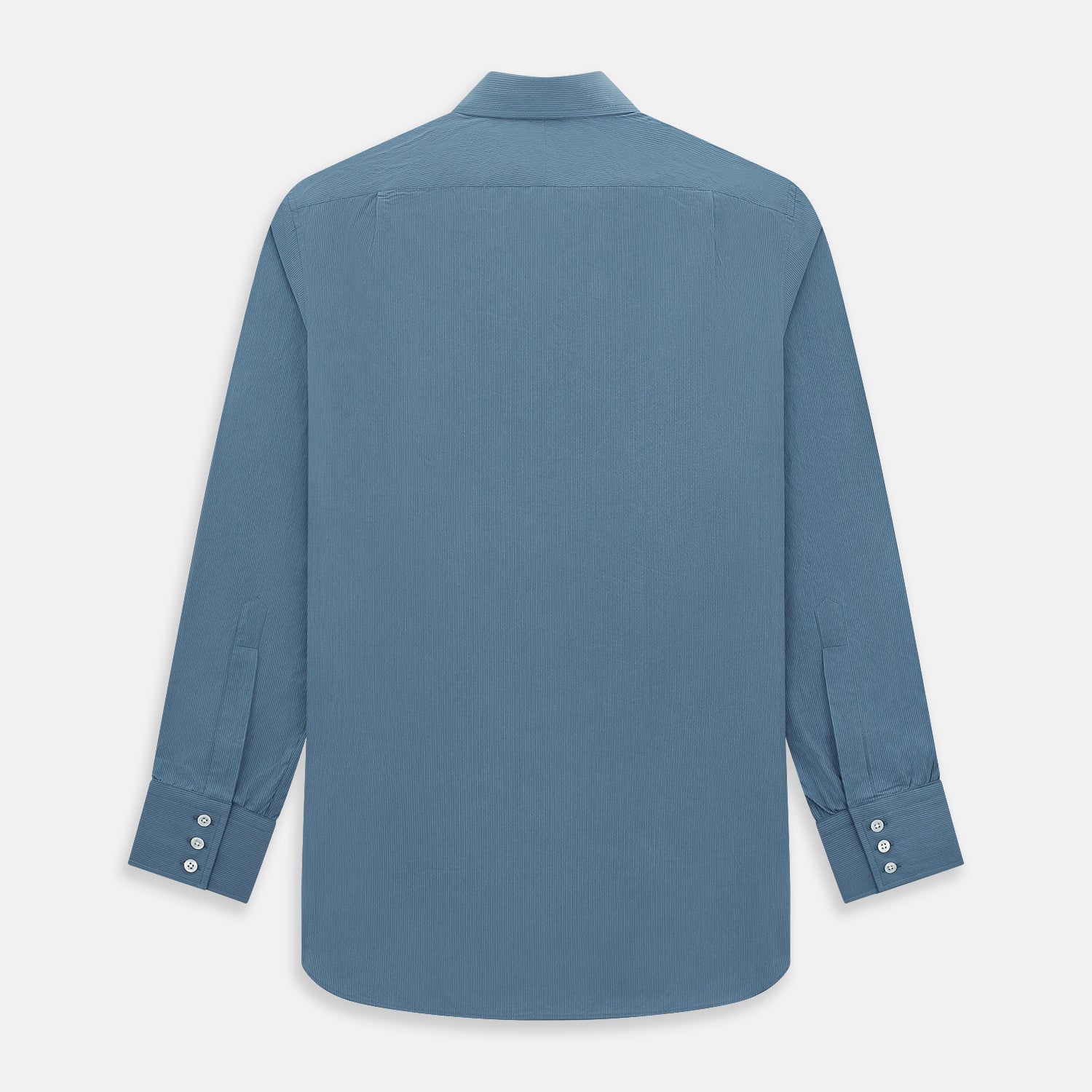 View 3 of product Steel Grey Pinstripe Mayfair Shirt 19