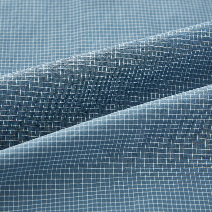 Steel Grey Pinstripe Mayfair Shirt Image 5