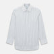 Navy Thin Track Stripe Mayfair Shirt 15
