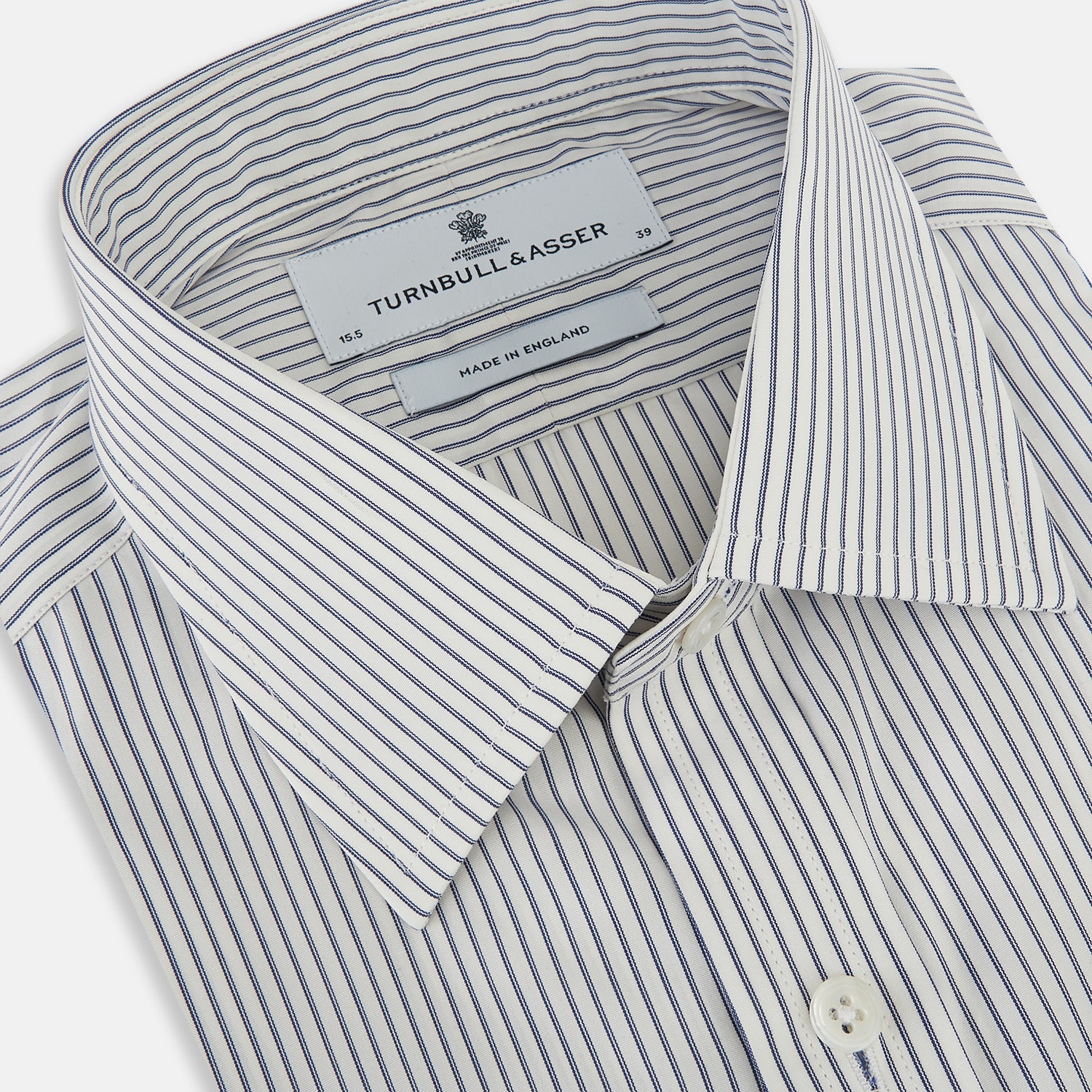 View 2 of product Navy Pair Stripe Mayfair Shirt 16